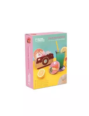 ENFANTS : Kit Diamond Painting 'Graine créative' 6 sous-verres