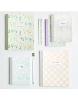 SCRAPBOOKING : Carnet 14.5x19.5 cm 'Rico Design - Paper Poetry' Grille 80 Pages vierges 100g/m²