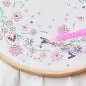 Kit Diamond Painting sur toile 'Rico Design' Couronne de fleurs 20 cm Kit Diamond Painting sur toile 'Rico Design' Couronne de fleurs 20 cm