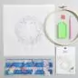 Kit Diamond Painting sur toile 'Rico Design' Couronne de fleurs 20 cm Kit Diamond Painting sur toile 'Rico Design' Couronne de fleurs 20 cm