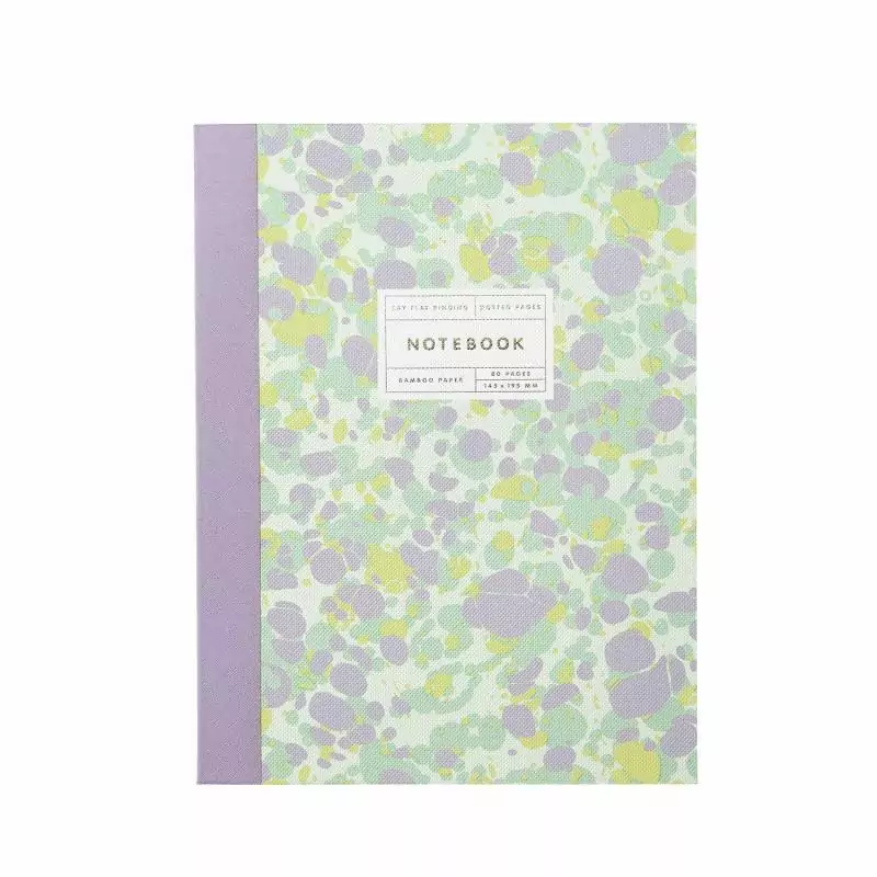SCRAPBOOKING : Carnet 14.5x19.5 cm 'Rico Design - Paper Poetry' Marbré 80 Pages pointillées 100g/m²