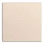 Papier Kraft 30x30 'Toga' Blanc moucheté